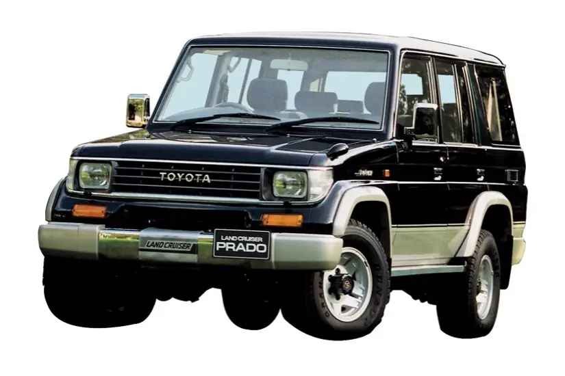 The first-generation Prado launched as a light duty series to meet the extensive needs of the market.