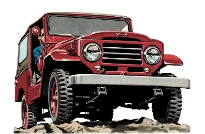 The Land Cruiser 20 Series made its debut in 1955.