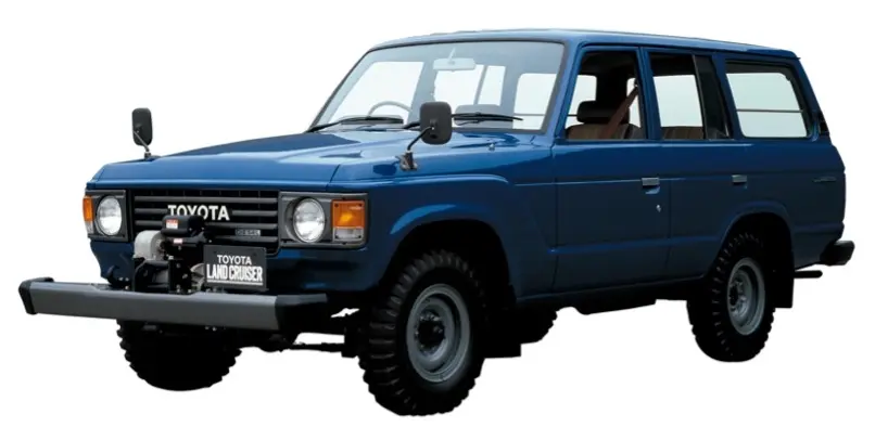 The second-generation station wagon the Land Cruiser 60 Series released in 1980.