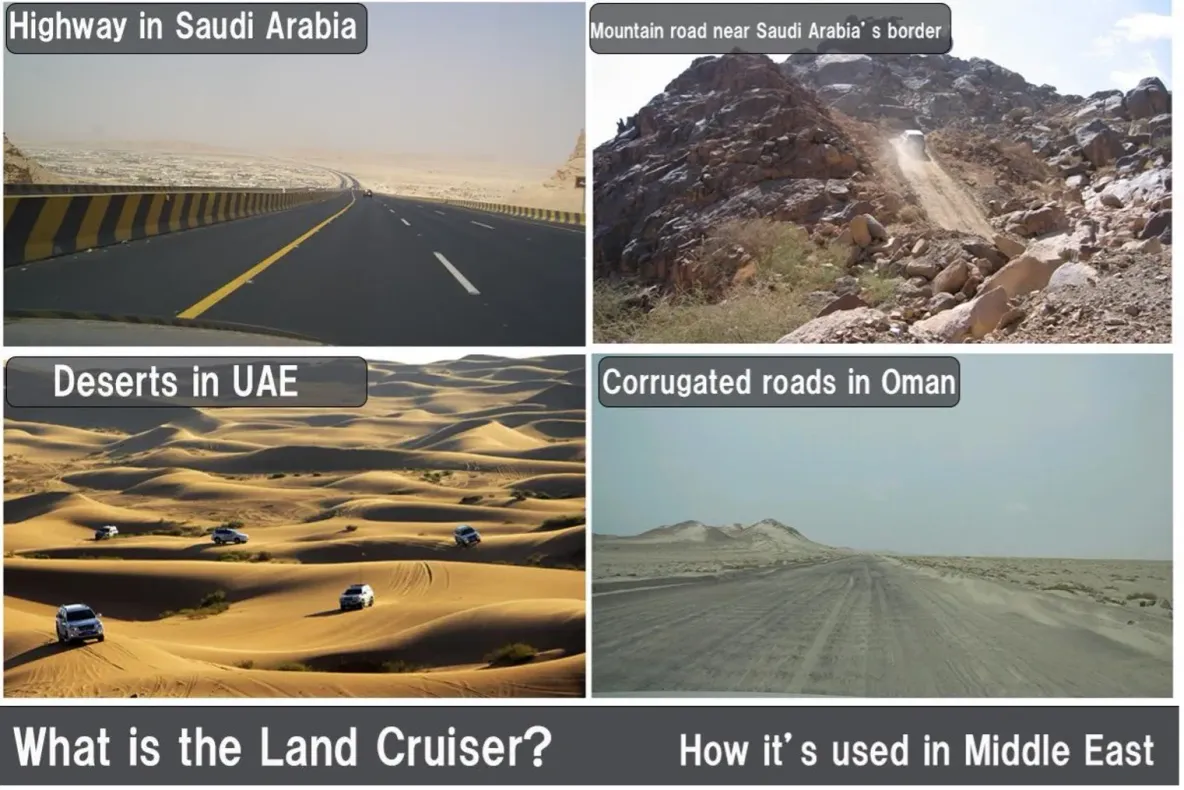 Only a Land Cruiser or a camel can get you over these dunes. Words of villagers in Saudi Arabia