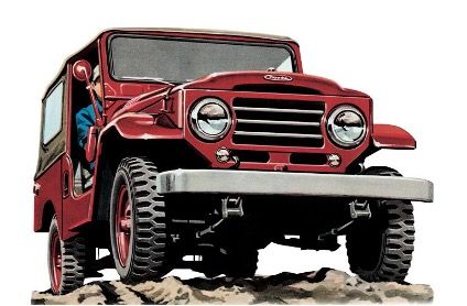 The Land Cruiser 20 Series made its debut in 1955.