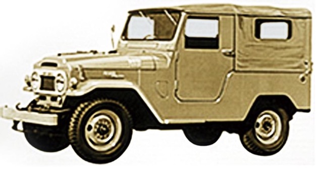 The Land Cruiser 40 Series launched in 1960.